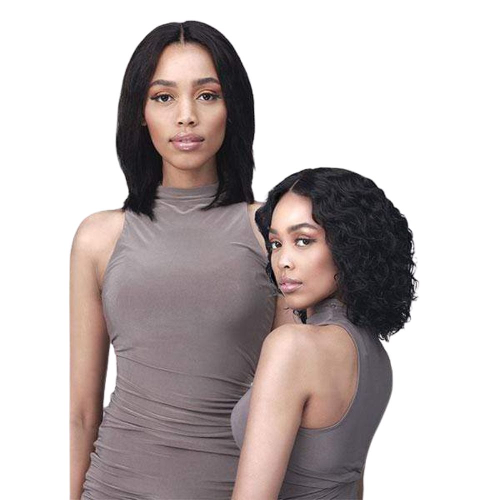 Bobbi Boss Human Hair Wet & Wavy Lace Wig - BNLFWW12 Wet & Wavy 12"