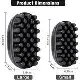 2Pcs Hair Styling Set Wave Twist Sponge Brush & Afro Pick Comb For Men Women Dreadlock Coily Curly Hair DIY Braid Styling Tool