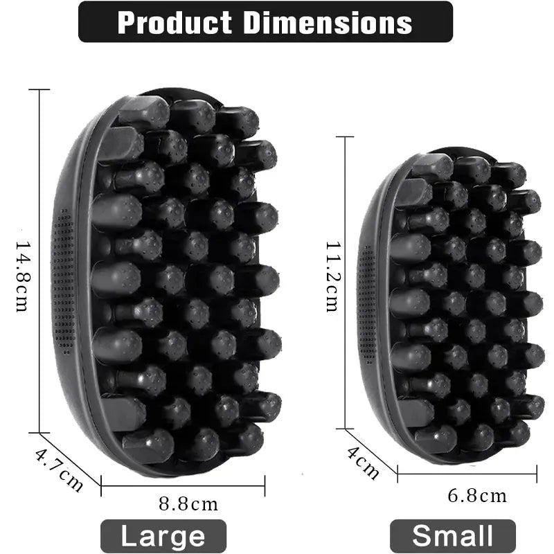 2Pcs Hair Styling Set Wave Twist Sponge Brush & Afro Pick Comb For Men Women Dreadlock Coily Curly Hair DIY Braid Styling Tool