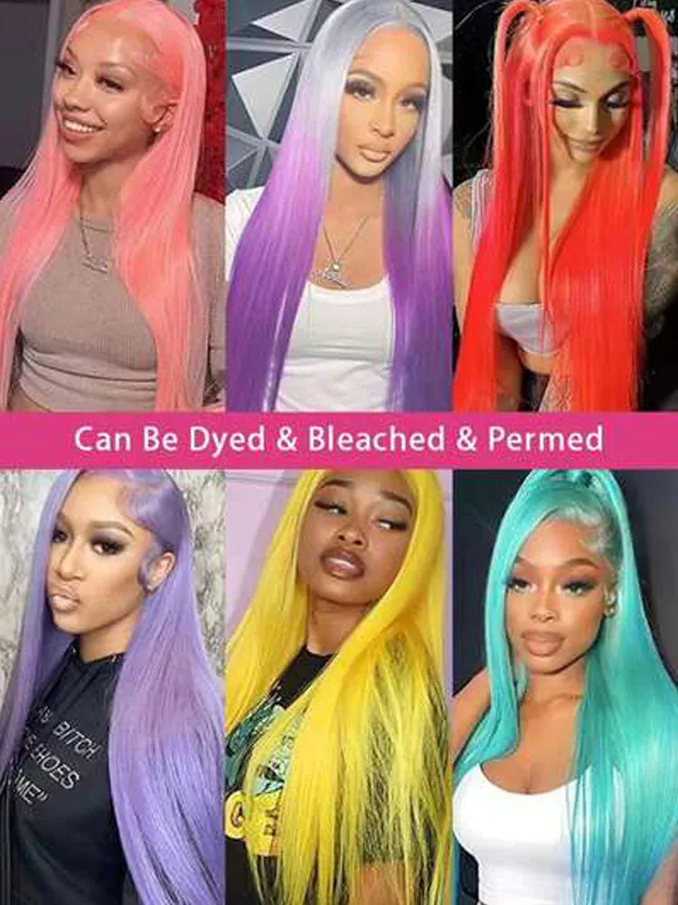 30 40 Inch Long Straight Hair Wig 250% Density 613 Human Hair Wigs 13x6 Hd Lace Frontal Wig Vietnamese Raw Human Hair Wig 13x4 Honey Blonde Lace Front Wig 360 Lace Wigs For Women
