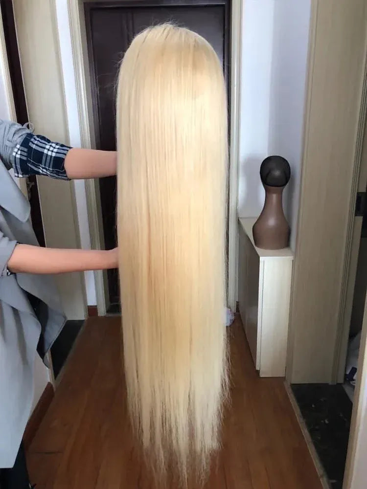 30 40 Inch Long Straight Hair Wig 250% Density 613 Human Hair Wigs 13x6 Hd Lace Frontal Wig Vietnamese Raw Human Hair Wig 13x4 Honey Blonde Lace Front Wig 360 Lace Wigs For Women