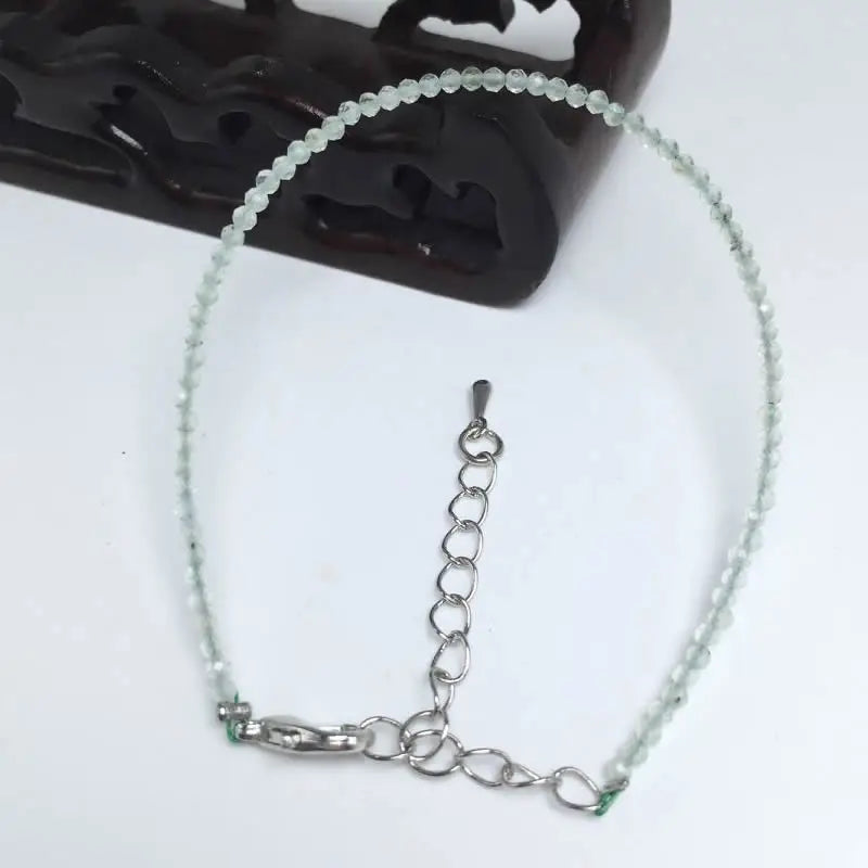 32 Color Women Bracelet Fashion 2mm Small Faceted Beads Bracelet Natural Crystal Lapis Lazuli Tourmaline Beaded Bracelet Jewelry