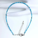 32 Color Women Bracelet Fashion 2mm Small Faceted Beads Bracelet Natural Crystal Lapis Lazuli Tourmaline Beaded Bracelet Jewelry