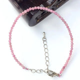 32 Color Women Bracelet Fashion 2mm Small Faceted Beads Bracelet Natural Crystal Lapis Lazuli Tourmaline Beaded Bracelet Jewelry