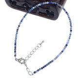 32 Color Women Bracelet Fashion 2mm Small Faceted Beads Bracelet Natural Crystal Lapis Lazuli Tourmaline Beaded Bracelet Jewelry