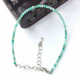 32 Color Women Bracelet Fashion 2mm Small Faceted Beads Bracelet Natural Crystal Lapis Lazuli Tourmaline Beaded Bracelet Jewelry