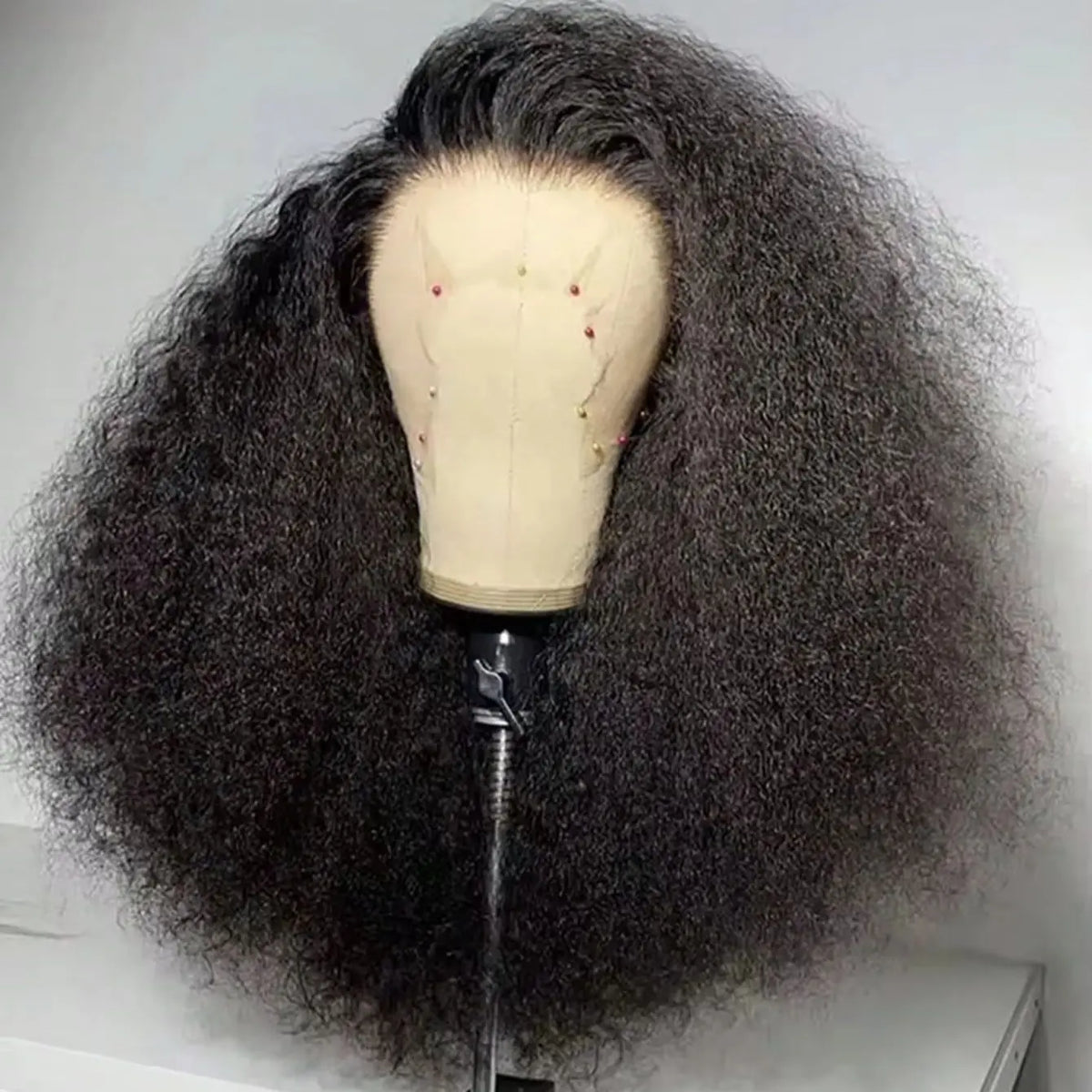 32 Inch Jerry Curly 13x4 Lace Front Wig 250 Density Pre Plucked Baby Hair Deep Curly Glueless Black Human Hair Wigs For Women