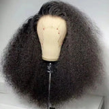 32 Inch Jerry Curly 13x4 Lace Front Wig 250 Density Pre Plucked Baby Hair Deep Curly Glueless Black Human Hair Wigs For Women
