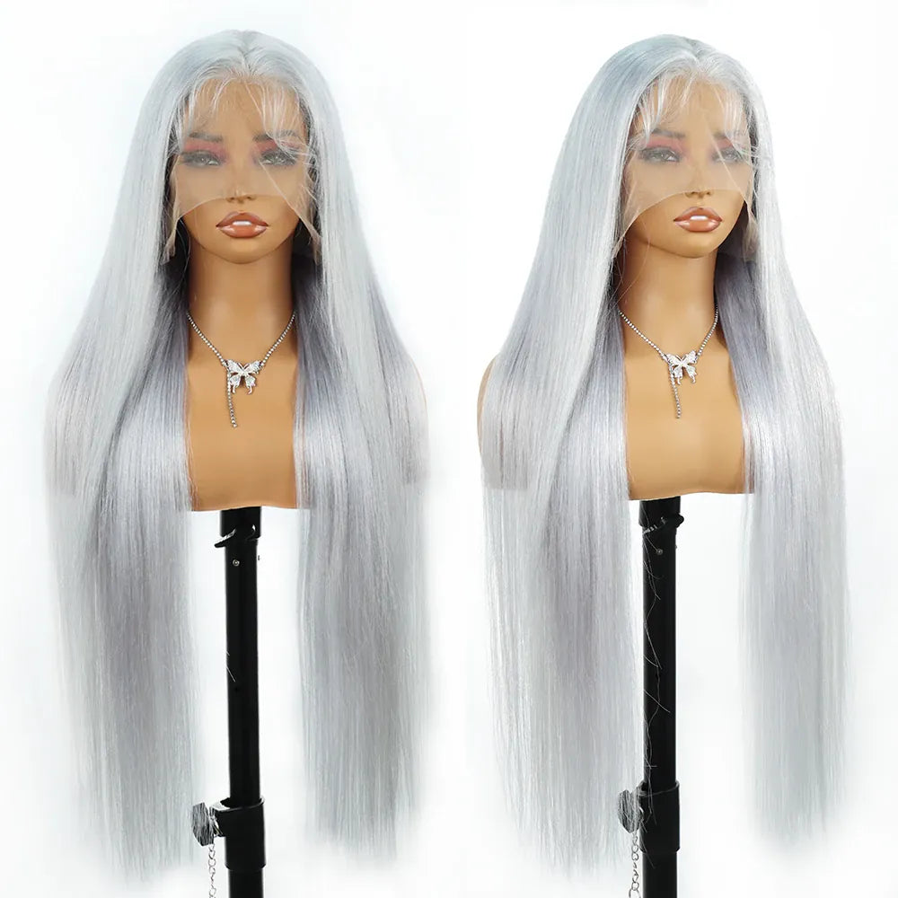 350 Orange Ginger Water Boon Straight Remy Human Hair Wigs 30 34 Inch Pre Plucked 13x4 HD Lace Frontal 13x6 Lace Front Wig For Women