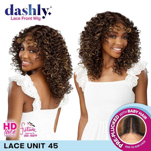 Sensationnel Dashly Synthetic Lace Front Wig - Lace Unit 45