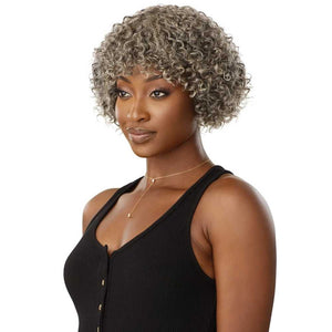 Outre Fab & Fly Gray Glamour 100% Human Hair Wig - HH-Randy