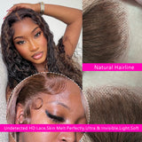 4/27 Highlight Wig 13x6 Hd Lace Frontal Wig Human Hair Deep Curly Wave Wig Human Hair 13x4 Water Wave Wigs Curly Lace Front Human Hair Wig
