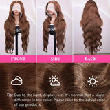 #4 Chocolate Brown Body Wave Virgin Wig 16-34 Inch 13x4 Frontal  HD Lace 250 Density Pre Plucked With Baby Hair Brazilian Remy Hair Dual HD Lace Caps
