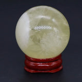 40mm Natural Stone Sphere Lapis Amethyst Quartz Crystal Ball Sphere Gemstone Decorative Ball for Divination Fengshui Home Decor
