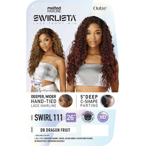 Outre Melted Hairline Swirlista HD Lace Front Wig - Swirl 111