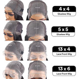 5x5 Curly Glueless Wigs Human Hair 13x6 Deep Wave Hd Lace Front Human Hair Wig Brazilian Ready To Wear Water Wave Lace Wigs