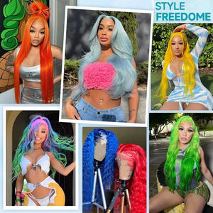 613 Blonde Body Wave Human Hair Wig – 13x6 HD Lace Front, Pre-Plucked, 200% Density