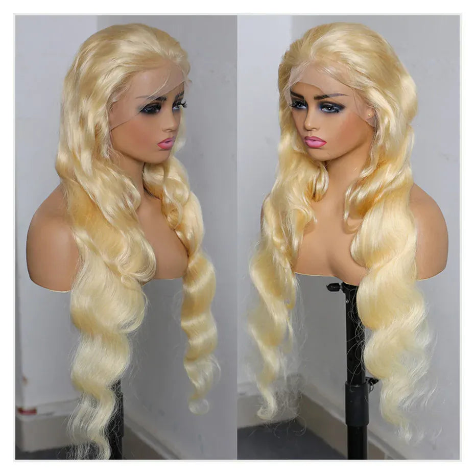 613 Honey Blonde 13x4 Lace Front Human Hair Wig Pre Plucked 13x6 360 Hd Lace Frontal Wig Brazilian Raw Body Wave 5x5 Closure Wig