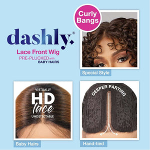 Sensationnel Dashly Synthetic Lace Front Wig - Lace Unit 45