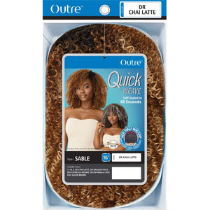 Outre Quick Weave Synthetic Half Wig - Sable