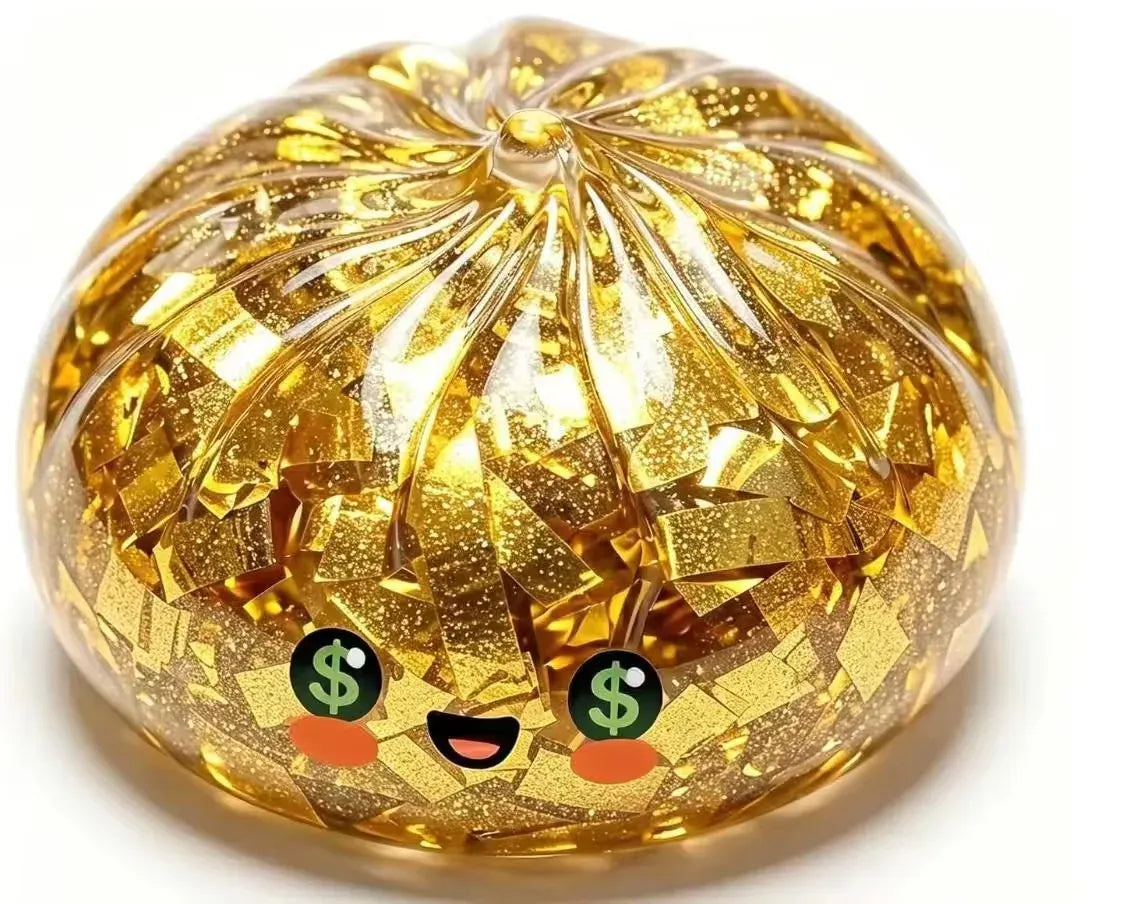 8.5cm Halloween Giant Dumpling Squishy Surprise Blind Box Buy 10 Guarantee 1 Gold Bar Slow Rebound Fidget Toy Adults