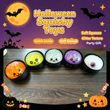8cm Halloween dumpling squishy toy by HSF Marketplace, soft slow-rising stress relief sensory fidget toy with cute kawaii design