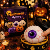 8cm Halloween dumpling squishy toy by HSF Marketplace, soft kawaii stress relief sensory fidget toy with slow rising squishiness.