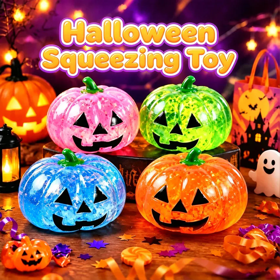 8cm Halloween Dumpling Squishy Toy by HSF Marketplace, soft slow-rising stress relief sensory fidget toy with cute kawaii design