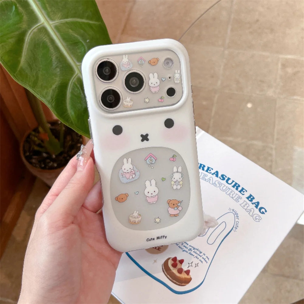 Korean Miffy bunny phone case for iPhone 18 Pro and Max by HSF Marketplace