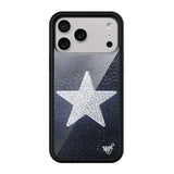 Wildflower luxury diamond stars phone case for iPhone 18 Pro Max by HSF Marketplace
