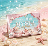 HSF Marketplace s.f.r Color MY SEA eyeshadow palette with matte, shimmer, and glitter ocean-themed shades