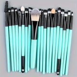 HSF Marketplace premium synthetic makeup brushes set with kabuki, foundation, concealer, powder, blush and eye brushes