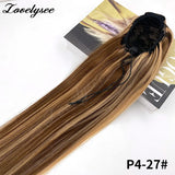 14-18 inch short straight drawstring ponytail clip-in extension, 100% Brazilian human hair by HSF Marketplace