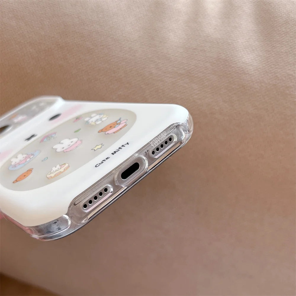 Korean Miffy bunny phone case for iPhone 18 Pro and Pro Max by HSF Marketplace