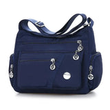 Women nylon waterproof messenger handbag by HSF Marketplace, large capacity crossbody travel bag with casual style and high quality.
