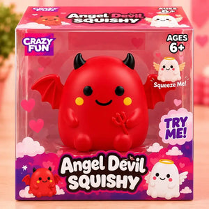 Crazy Fun Ghost Angel Devil Squishy Fidget Toy, Soft Sensory Stress Relief Squeeze