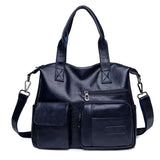 Luxury HSF Marketplace women's shoulder handbag with PU leather, large capacity, crossbody style, and tote design.