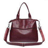 Luxury female shoulder handbag by HSF Marketplace, designer PU leather crossbody bag with large capacity tote and stylish design.