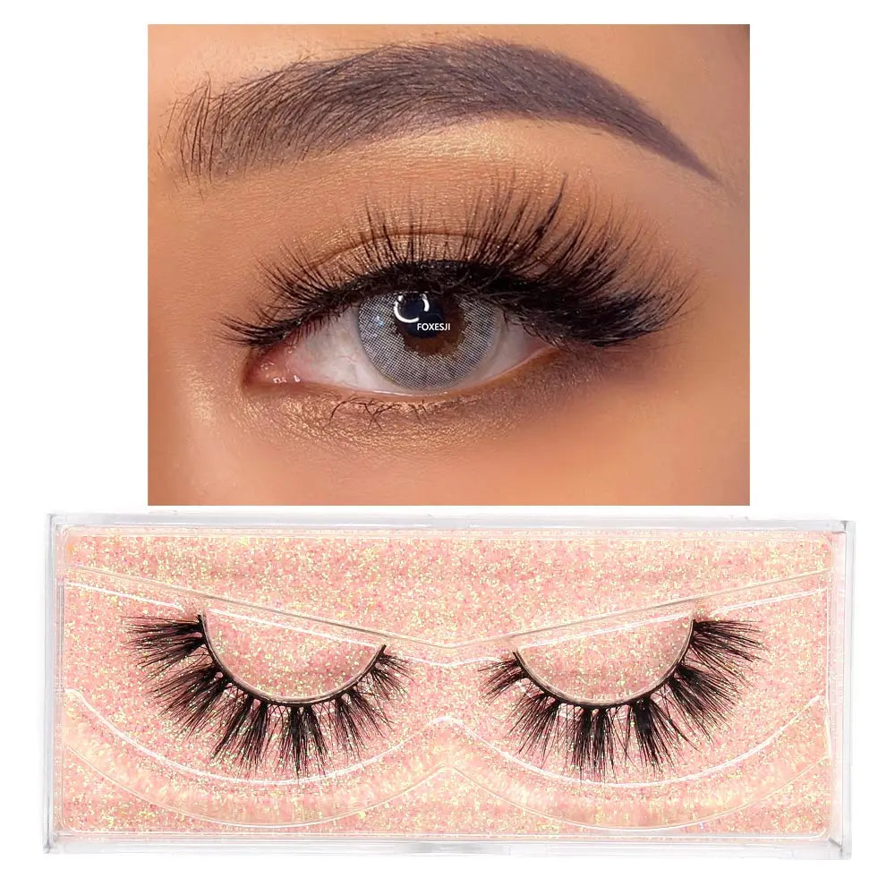 3D mink false eyelashes by HSF Marketplace for fluffy, natural-looking eye makeup
