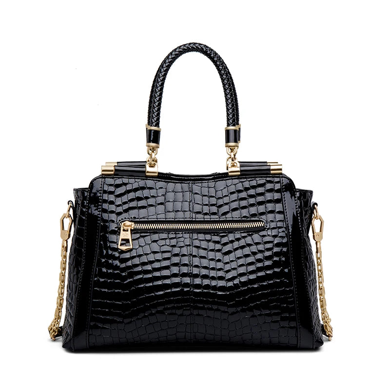 Handmade hot cow skin leather handbag from ZOOLER, featuring soft genuine cow leather and stylish design for women.