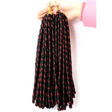Full Star Crochet Braids Synthetic Hair Extensions Soft Faux Locs Black Brown Bug Color 70 G/Pack Crochet Hair for Women