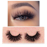 FOXESJI Mink Eye Lashes Fluffy Dramatic Wispy Cross False Eyelashes Strip Lashes Extension Natural Soft 3D Mink Eyelashes Makeup
