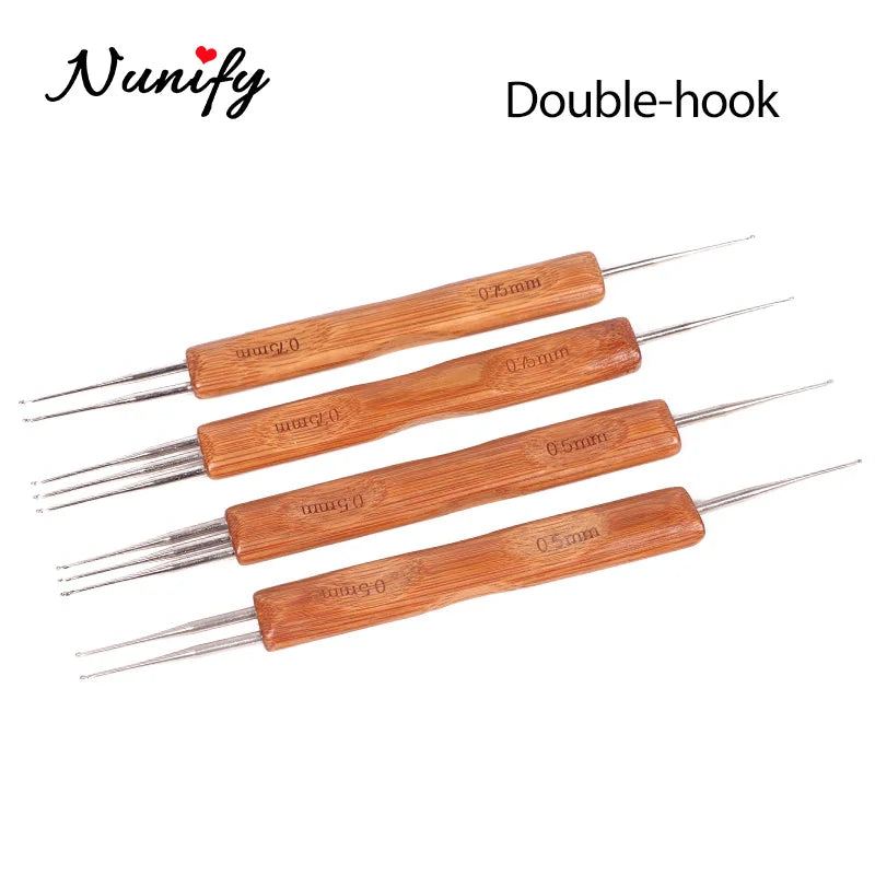 Nunify Dreadlock Crochet Hook Include Dreadlocks Crochet Hair Weaving Needle Tool Hair Braid Craft Locking Hooks 1Pcs/Lot