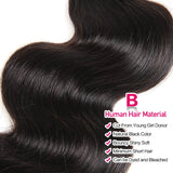 Beautiful Princess Hair 13x4  Lace Frontal With Bundles Remy Brazilian Body Wave Human Hair Bundles With Frontal Closure