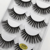 YSDO 3/5 Pairs 3D Mink EyeLashes Natural Hair False EyeLashes Long 100% Dramatic Eye MakeupFake Lashes Fluffy Cilios Lashes G803