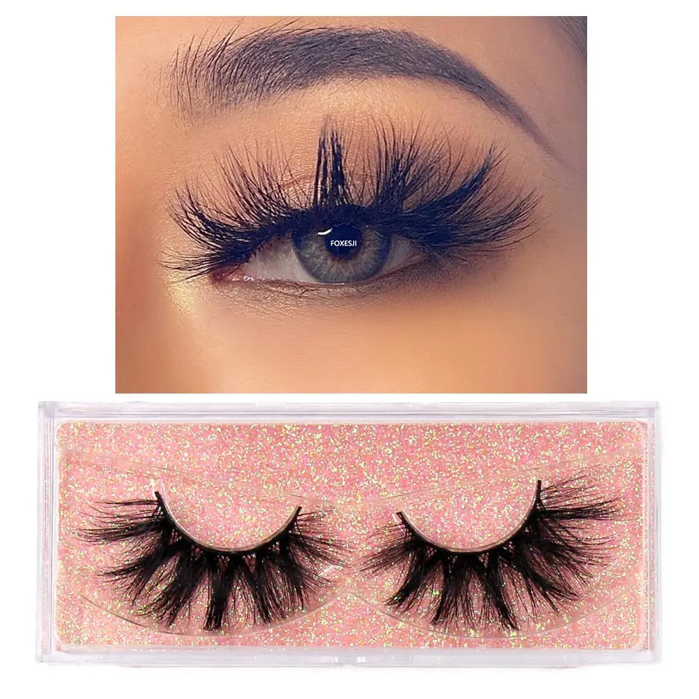 3D mink false eyelashes for fluffy, natural eye looks by HSF Marketplace
