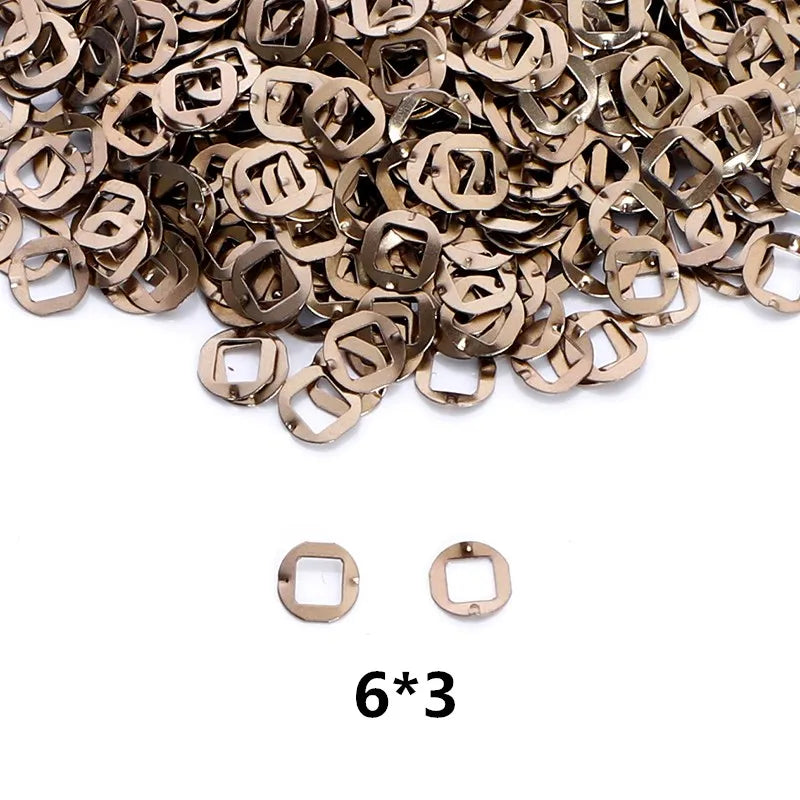 8 Sizes Mix Gaskets 400/800/1600 Pcs Metal Gasket Nylon Wear-Resisting Gaskets Repair Kit Hairdressing Scissor Accessory PJ-0010