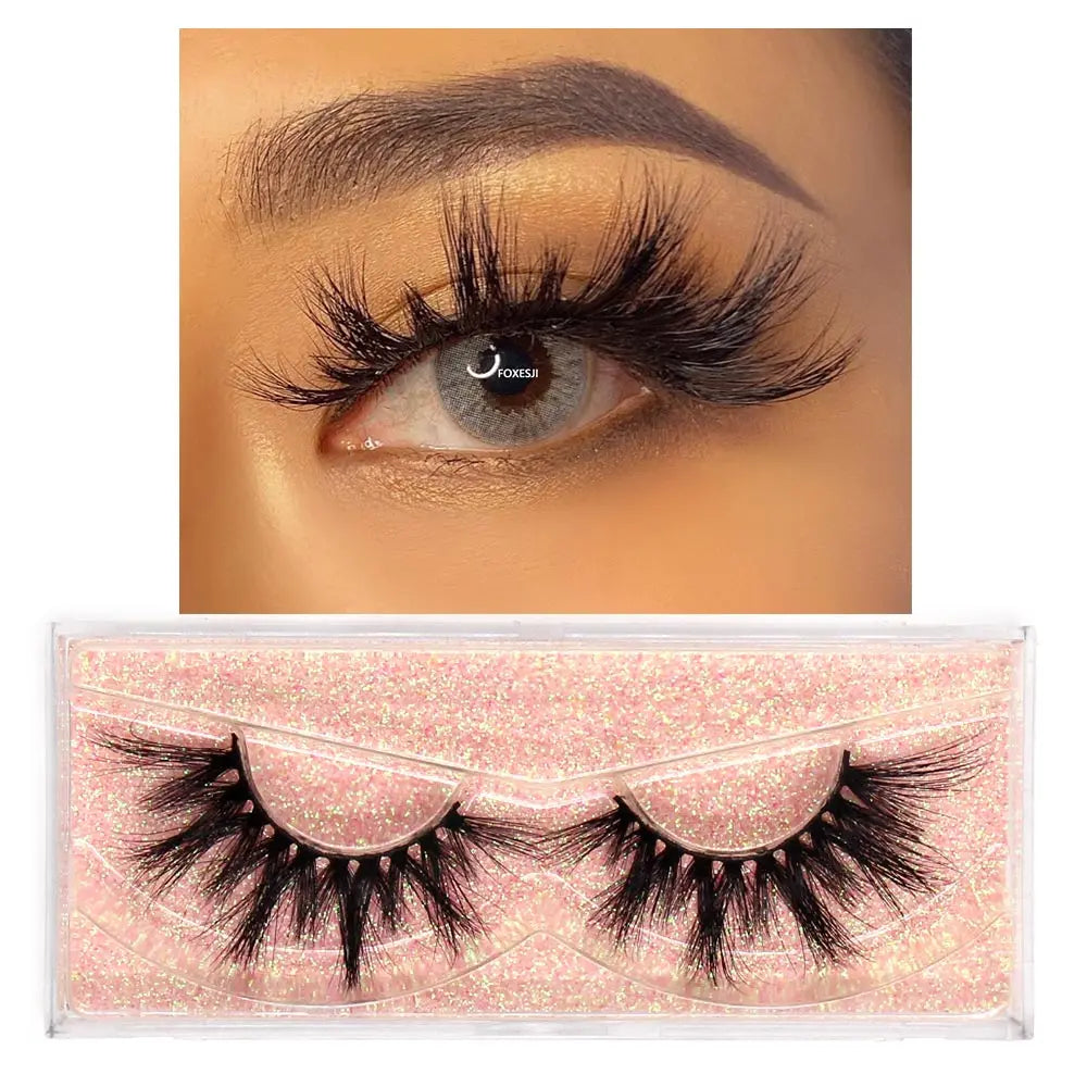 3D mink false eyelashes by HSF Marketplace for fluffy, natural eye looks