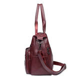 Luxury HSF Marketplace women's shoulder handbag with designer PU leather, large capacity crossbody and tote style purse.