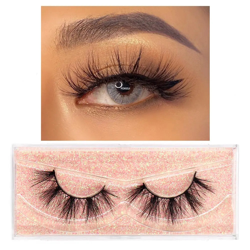 HSF Marketplace 3D mink false eyelashes for fluffy, natural eye looks